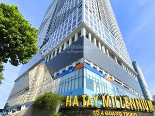 Bán chung cư thiên niên kỷ hà đông, 1pn, 1wc, 60m² tại số 4 quang trung, 5,5 tỷ vnd