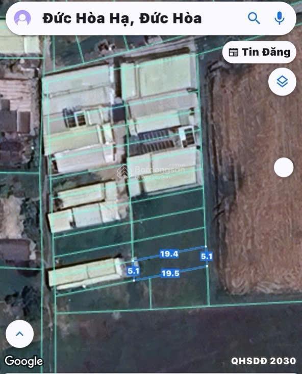 Đất nền đức hòa  chính chủ  vị trí chiến lược