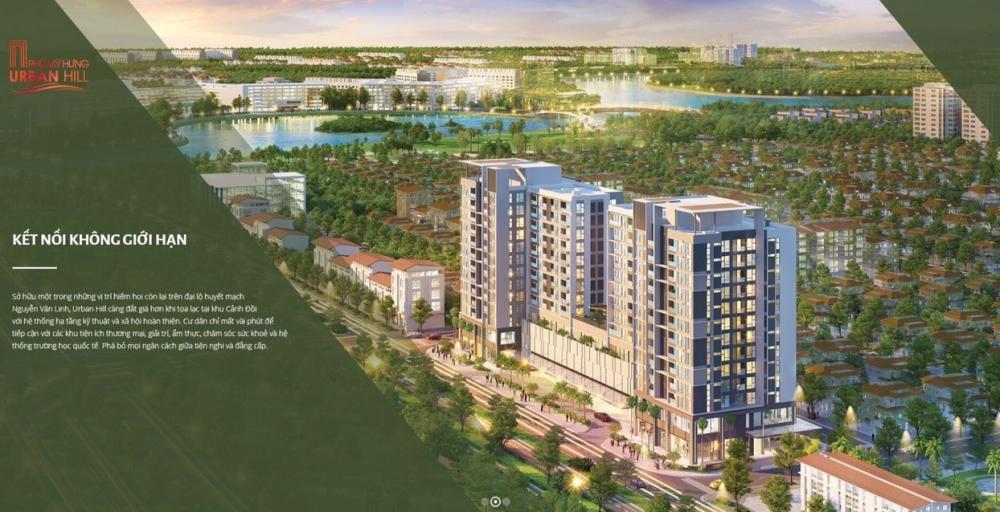 Bán căn hộ urban hill, 7,5 tỷ, 78 m2, 2pn, 2wc, giá tốt, có ô xe hamuy tín