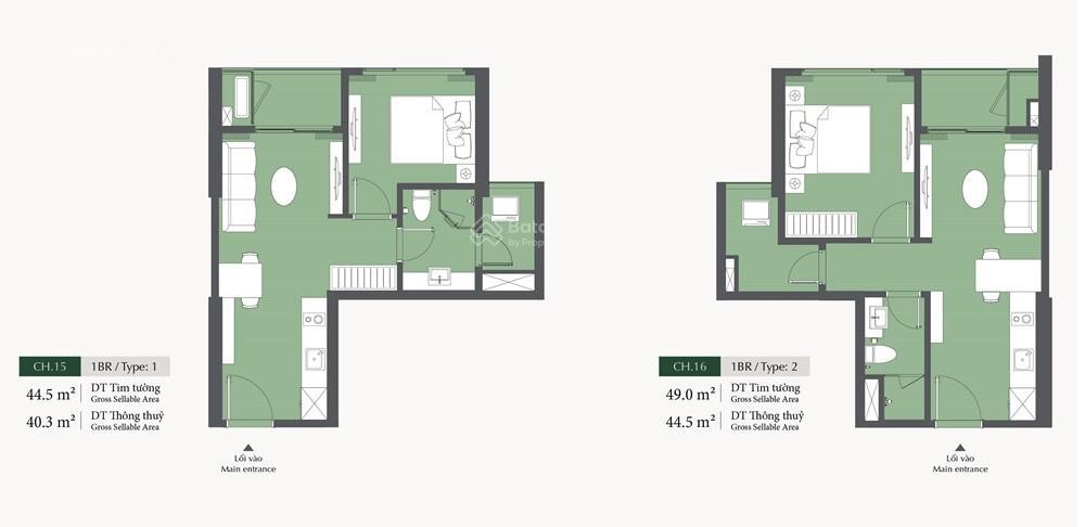 Bán nhanh căn 1 ngủ toà a3 dự án lumiere evergreen  kdt vimhomes smart city giá ~4,350 tỷ bao phí