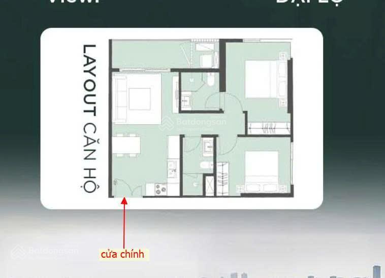 Chính chủ cần tiền bán cắt lỗ căn hộ 2 phòng ngủ 58,2m2 tòa y2 dự án lumière essence peak đông anh