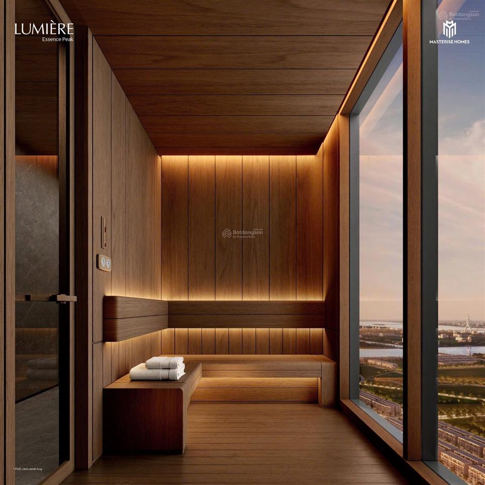 Siêu phẩm căn hộ siêu sang 4pn + lift riêng tại lumière essence peak  view trực diện hồ trung tâm