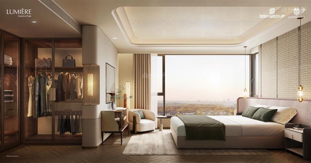 Siêu phẩm căn hộ siêu sang 4pn + lift riêng tại lumière essence peak  view trực diện hồ trung tâm