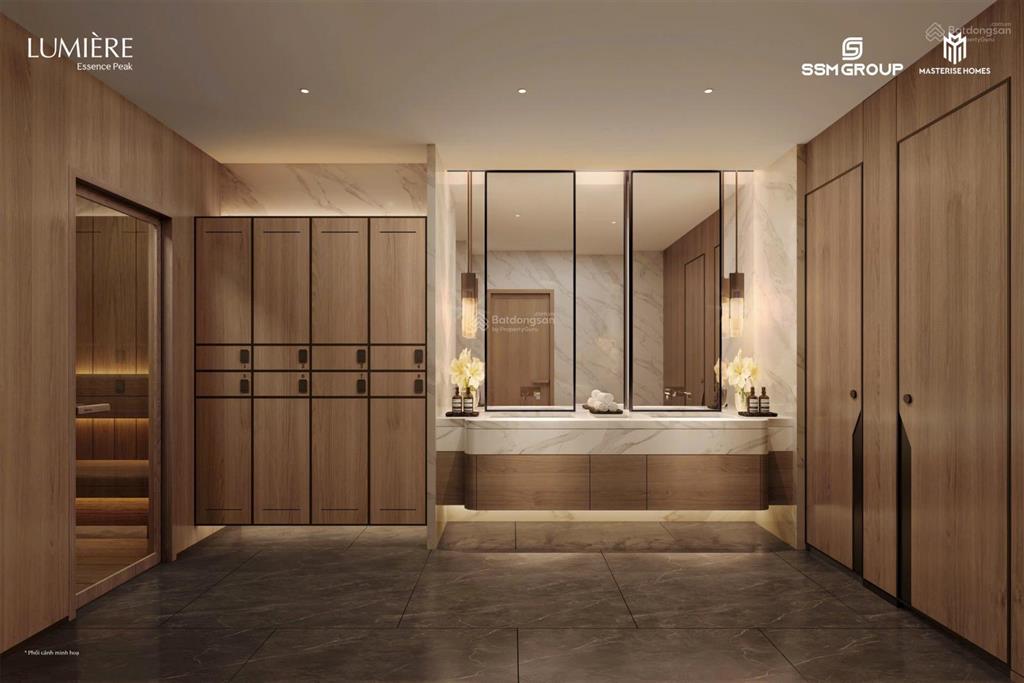 Siêu phẩm căn hộ siêu sang 4pn + lift riêng tại lumière essence peak  view trực diện hồ trung tâm