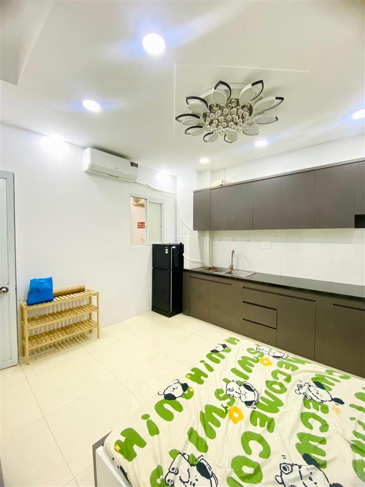 Cho thuê chdv full nội thất  an ninh 24/7  ở ngay  giờ giấc tự do  không chung chủ