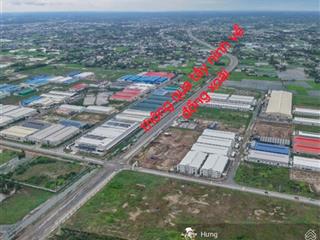 Bán đất xưởng kcn đức hòa đông, tiếp giáp vòng xoay kết nối vành đai 3