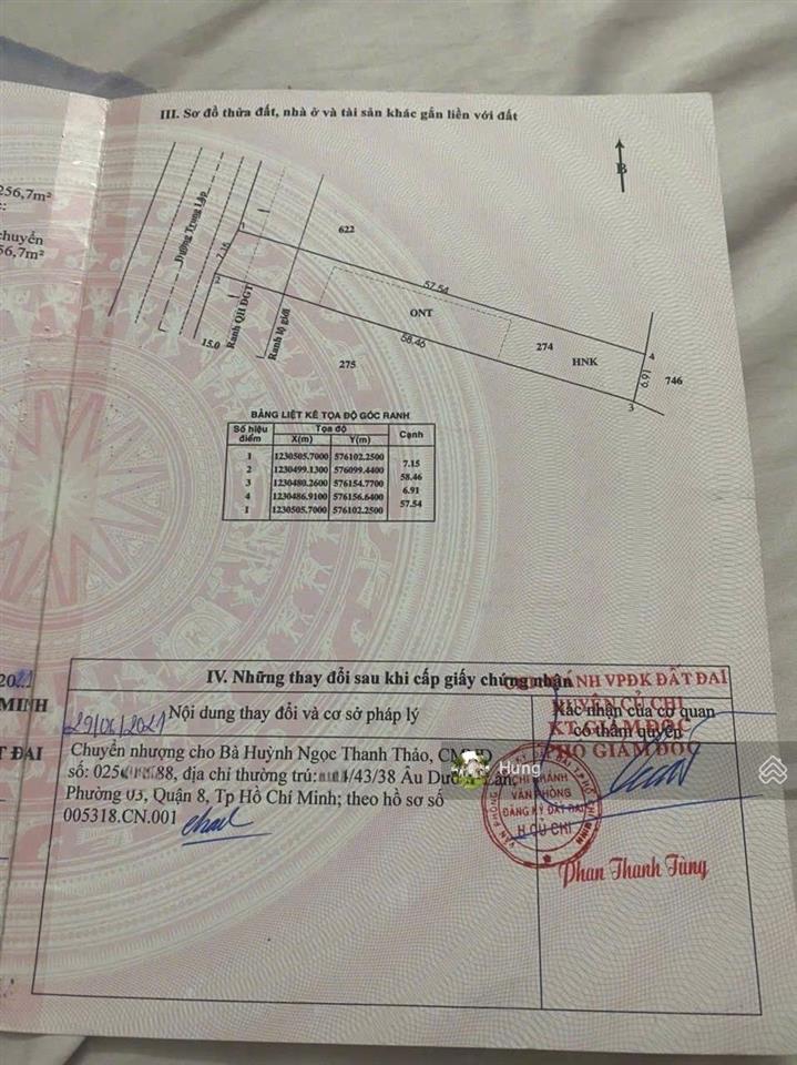 Bán đất thổ cư mt trung lập, đường container chạy giá ngộp