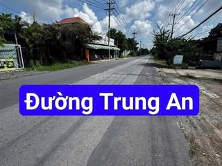 Giá ngôp. bán đất thổ cư mặt tiền trung an, ngay tỉnh lộ 8