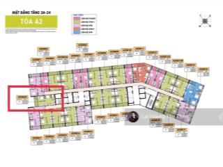 Khách bán gấp căn 1pn + 52,5m2 cora hướng nam 2,4 tỷ kí cđt vốn 500 triệu, 24m 0% ls