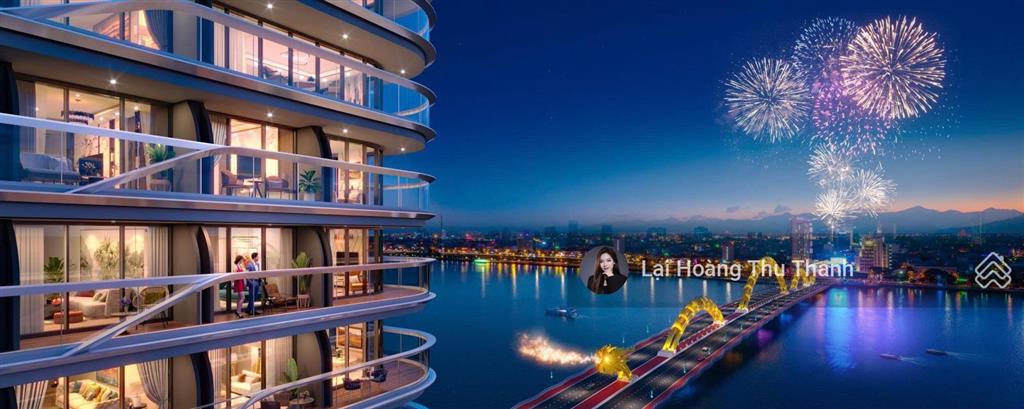 Thu thanh  ngoại giao căn 2pn view sông cầu rồng the legend giá 9 tỷ dt cho thuê 45 triệu/tháng
