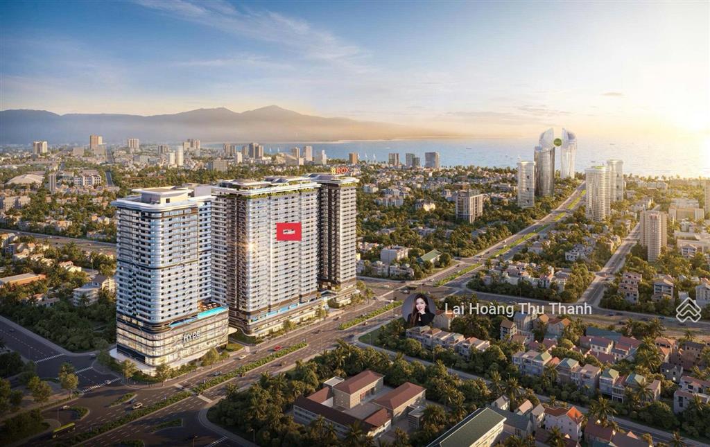 Thu thanh  ngoại giao căn 1pn + 54m2 5 tỷ view sông, cầu rồng và biển mỹ khê the legend đà nẵng