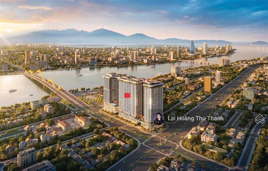Thu thanh  ngoại giao căn 1pn + 54m2 5 tỷ view sông, cầu rồng và biển mỹ khê the legend đà nẵng