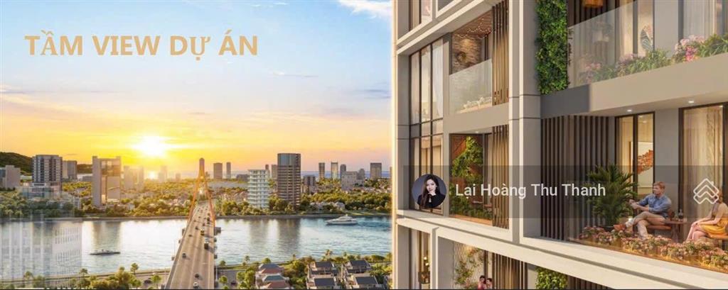 Thu thanh  ngoại giao căn 1 phòng ngủ 45m2 giá hơn 4 tỷ sun solar  09 lê duẩn  hải châu đà nẵng