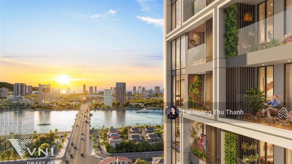 Thu thanh  ngoại giao căn 1 phòng ngủ 45m2 giá hơn 4 tỷ sun solar  09 lê duẩn  hải châu đà nẵng
