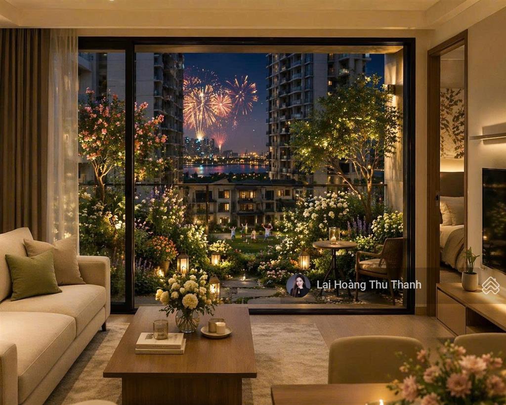 Thu thanh  ngoại giao căn góc 2pn+ sân vườn 118m2 giá 4,1 tỷ fours tower đà nẵng