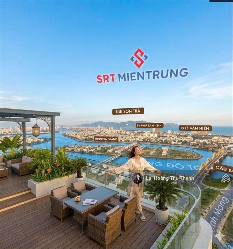 Thu thanh  ngoại giao căn góc 2pn+ sân vườn 118m2 giá 4,1 tỷ fours tower đà nẵng