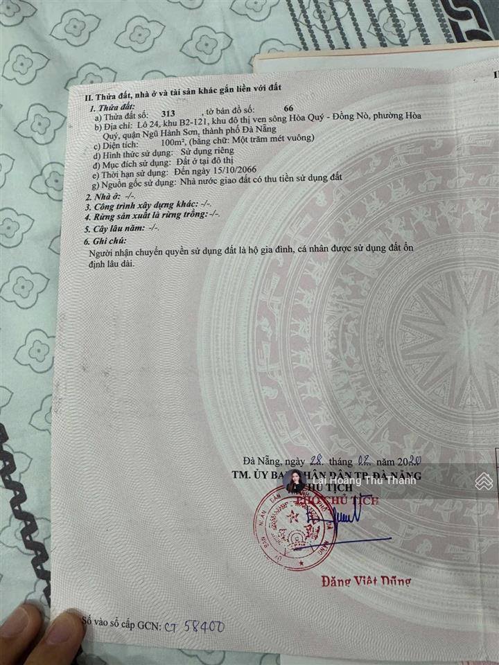 Chính chủ đi mỹ bán lô đầm sen 16 sạch đẹp gần công viên thoáng mát 5,7 tỷ có thương lượng