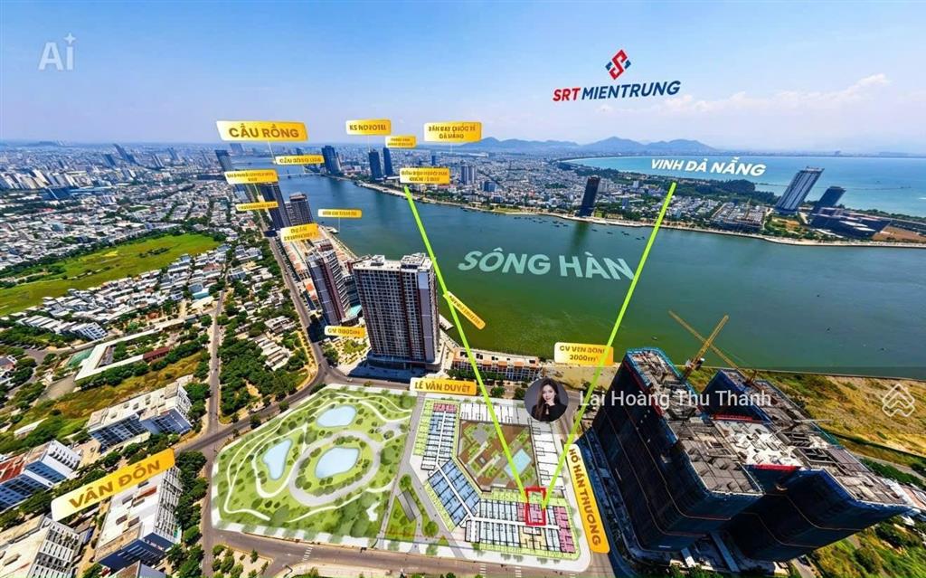 Em thanh bán 2pn symphony 5 ck 26%, 70tr/m2 mặt sông hàn, dt cho thuê 50 triệu/tháng