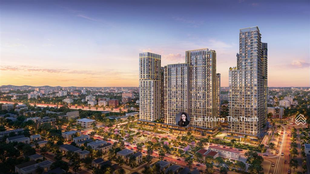 Căn góc 3 phòng ngủ 79.4m2 giá tts 3.8 tỷ sun glory ngay trung tâm tp vinh, nghệ an giá cđt