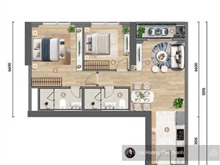 Căn 2 phòng ngủ 70.1m2 tại sun glory residence trường vinh nghệ an giá 2,9 tỷ có hỗ trợ vay 0% 30m