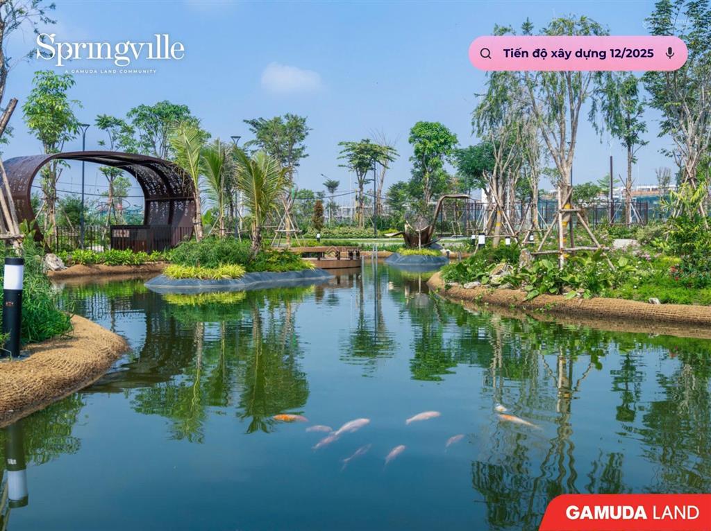 Chủ cần bán gấp căn nhà phố springville căn góc vị trí đẹp