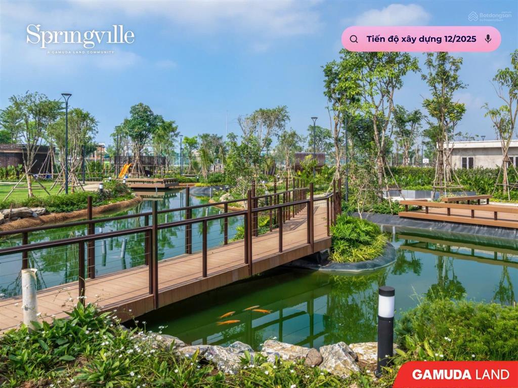 Chủ cần bán gấp căn nhà phố springville căn góc vị trí đẹp