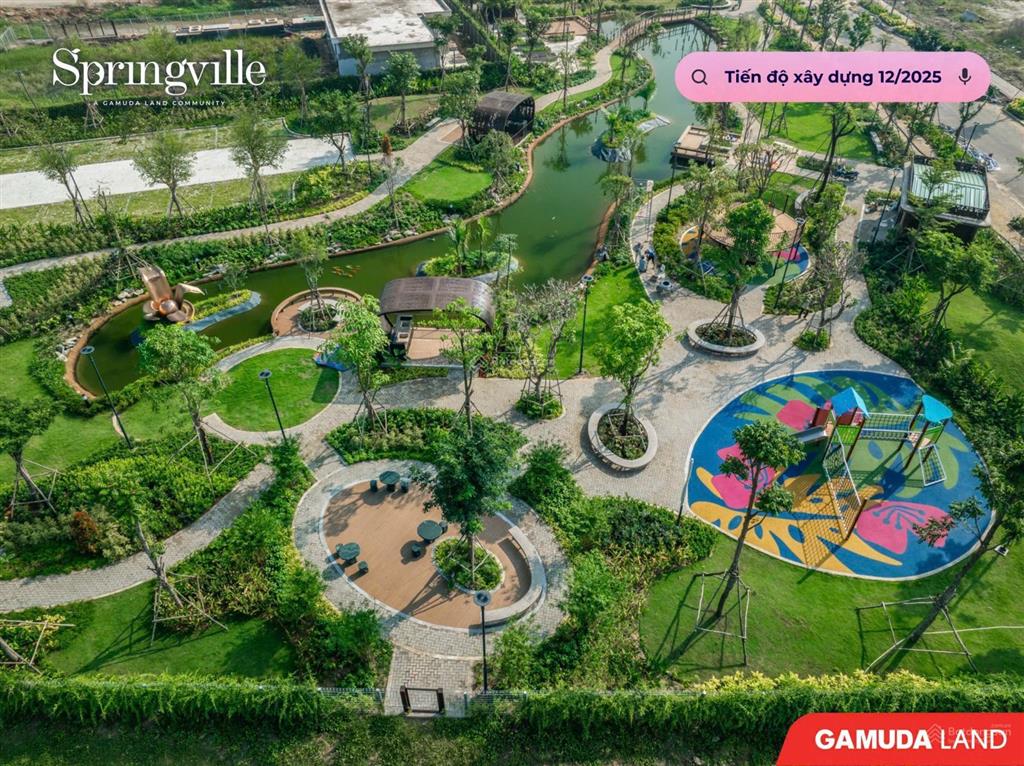 Chủ cần bán gấp căn nhà phố springville căn góc vị trí đẹp