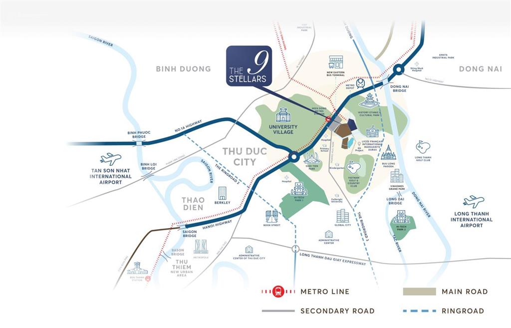 Chính chủ gửi bán căn penthouse the 9 stellars diện tích lớn nhất dự án