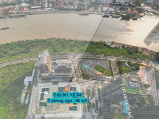 Narra residences căn 2 phòng ngủ view sông & quận 1 cực đẹp được chào bán tháng 3