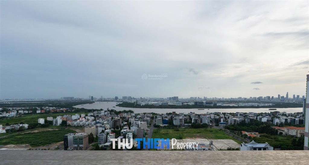 Chủ gửi bán căn 4 phòng ngủ nội thất đẹp tầng cao view sông
