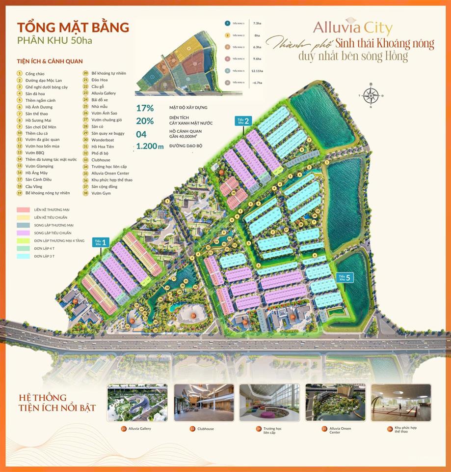 Siêu phẩm biệt thự đơn lập 300m alluvia city hưng yên