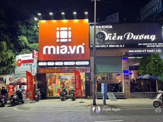 Bán nhà ngay song hành, quận 2  8x25m  28 tỷ