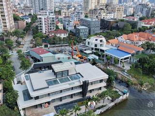 Biệt thự trực diện sông bến du thuyền, thảo điền quận 2  1.100m2  giá thương lượng  450 triệu/th