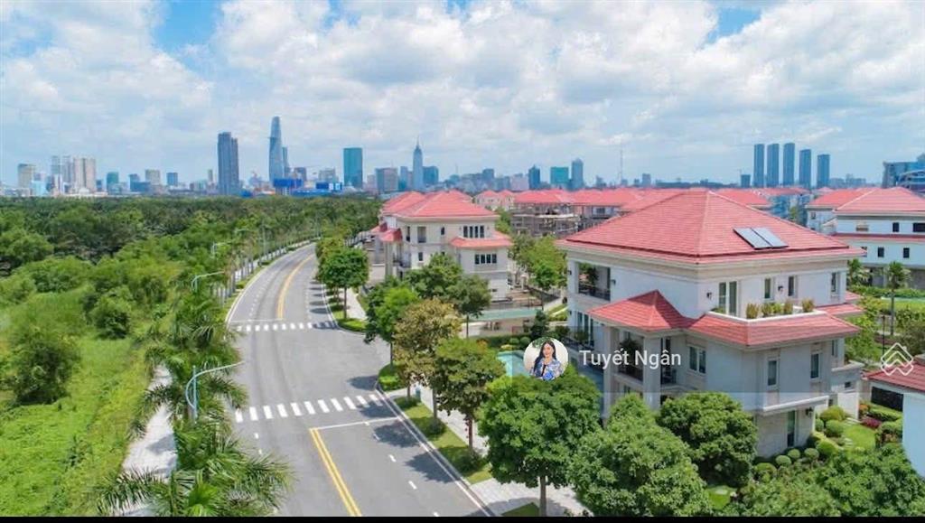 Giảm 100 tỷ ~ biệt thự sala, thủ thiêm (đại quang minh) 590m2 giá tốt  hầm 3 tầng