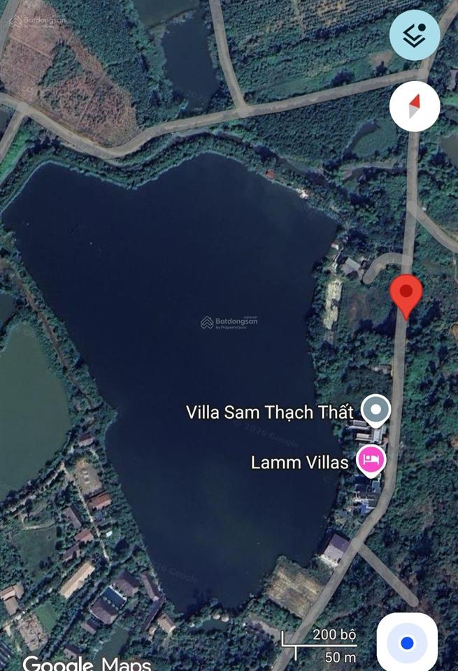 Bán lô đất gần hồ s 6182m2 tại xã tiến xuân, thạch thất, hà nội