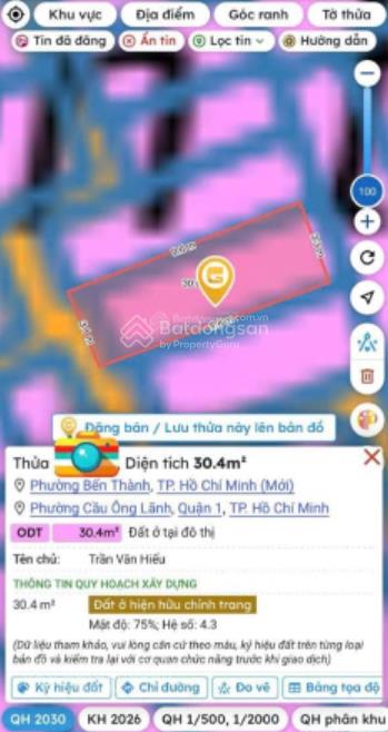 Nhà mặt tiền cách hẻm xe hơi 10m cô bắc cầu ông lãnh q1 giá siêu hời 33 m2 giá chỉ 5.2 tỷ bớt lộc