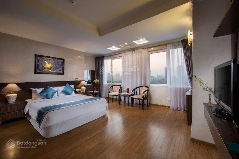 Giảm 20 tỷ! bán khách sạn lê đức thọ, 122/160m², 9t, mt 22m, 29 phòng, doanh thu 6.6 tỷ/năm