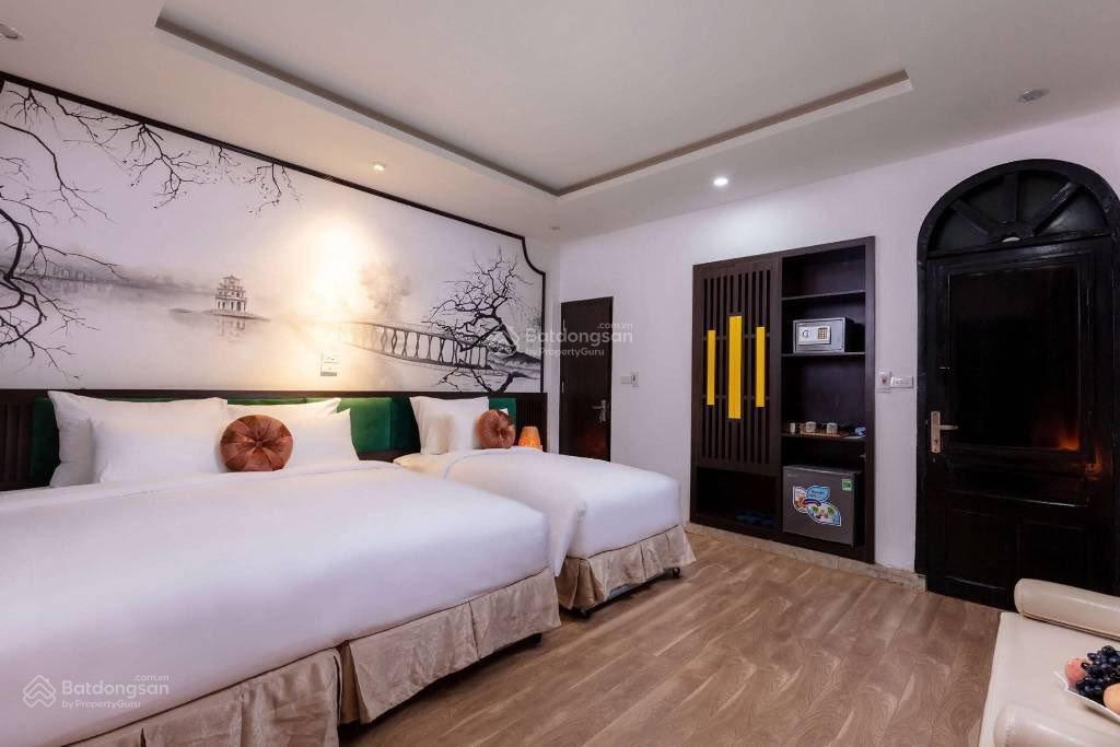 Giảm 20 tỷ! bán khách sạn lê đức thọ, 122/160m², 9t, mt 22m, 29 phòng, doanh thu 6.6 tỷ/năm