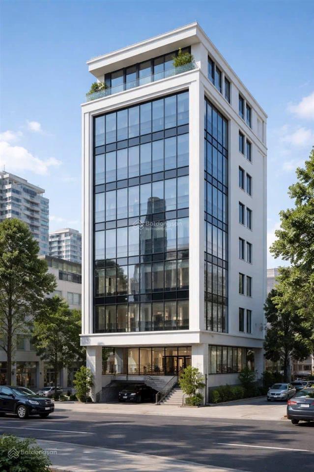 Bán toà building phố hoàng ngân, 120m2, 9 tầng, mt 12m, 2 ô tô tránh, dòng tiền gần 2 tỷ/năm.