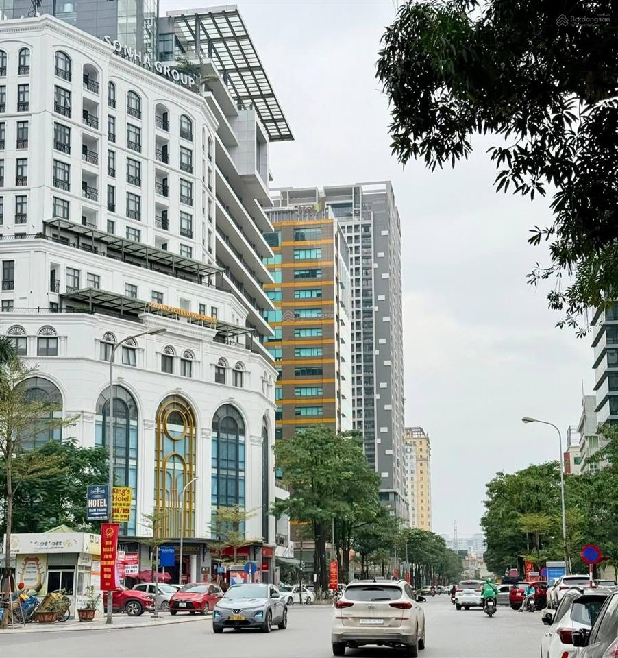 Bán tòa văn phòng phố duy tân*dương đình nghệ, 605m2, 9t, mt 20m, dòng tiền 15 tỷ/năm, hoàn công!