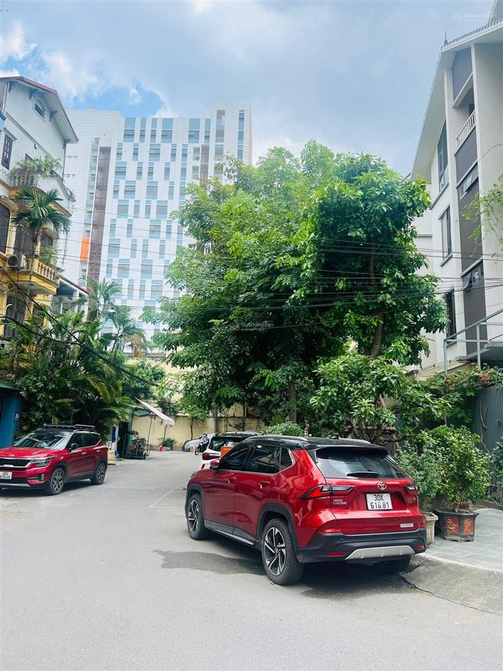 Giá tốt! bán liền kề trần bình  hồ tùng mậu, 106m2, 4t, mt 6.6m, ôtô vào nhà yên tĩnh an ninh tốt