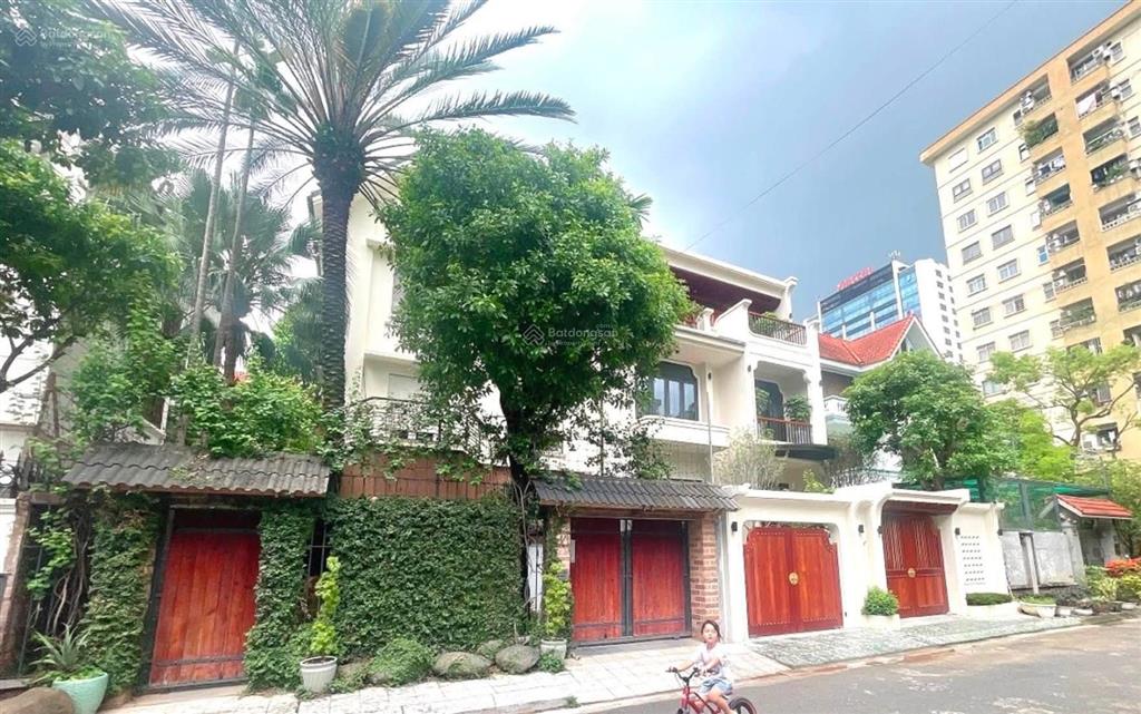 Giảm 3 tỷ! bán biệt thự song lập hoàng trọng mậu, 204m2, 4t, mt 9m, thông vũ quỳnh