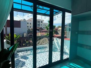 Nhà đẹp khương trungvũ tông phan, 51m2, 5 tầng, 6 ngủ, mặt tiền 3.6m, thang máy, cách phố 30m!