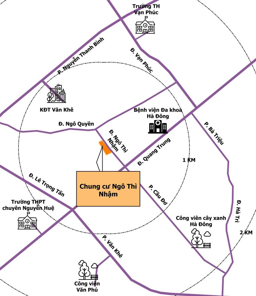 Bán sàn thương mại văn phòng chân đế chung cư hà đông, 500m2, sổ lâu dài, dòng tiền 1 tỷ/năm.