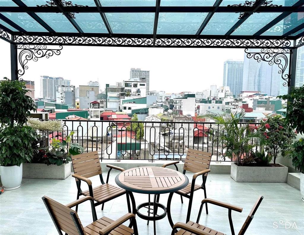 Bán tòa chdv/ccmn ba đình, 82m2, 8t, mt 6.5m, 18p, dòng tiền 1.6 tỷ/năm, gần ô tô.