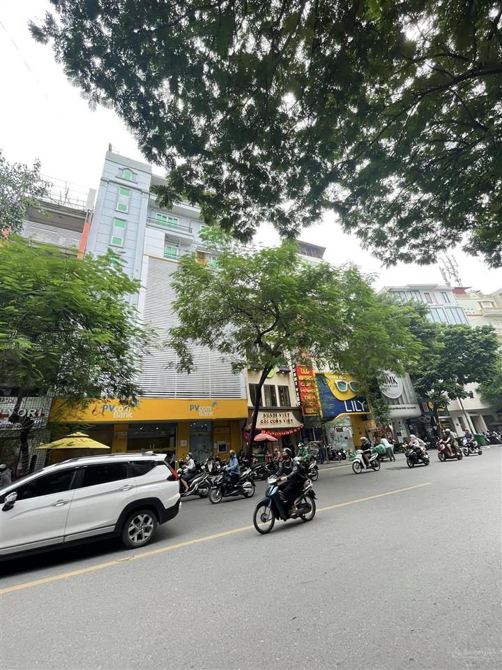 Bán tòa văn phòng mặt phố lê thanh nghị  bạch mai, 457m2, 9t, mt 14.3m, dòng tiền 6 tỷ/năm.