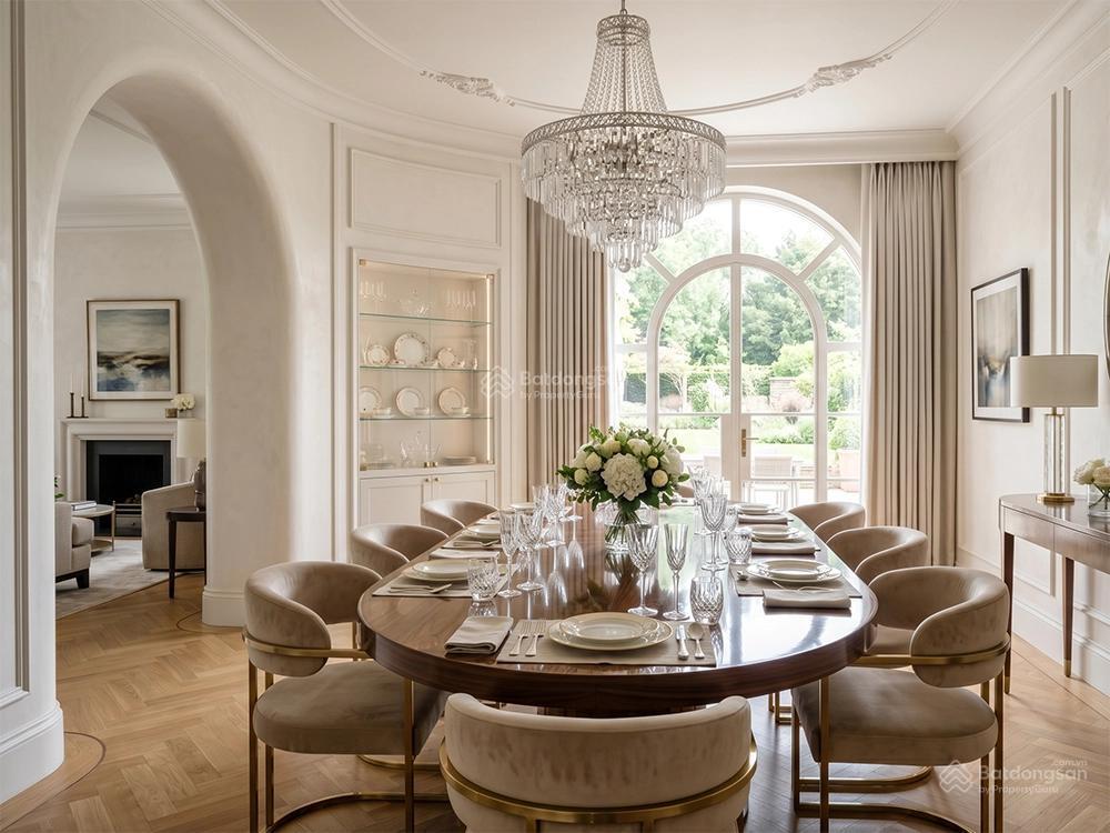 Bán biệt thự song lập ciputrathe windsor collection, 168m2, 6t, mt 10.5m, hướng đông/tây tứ trạch.