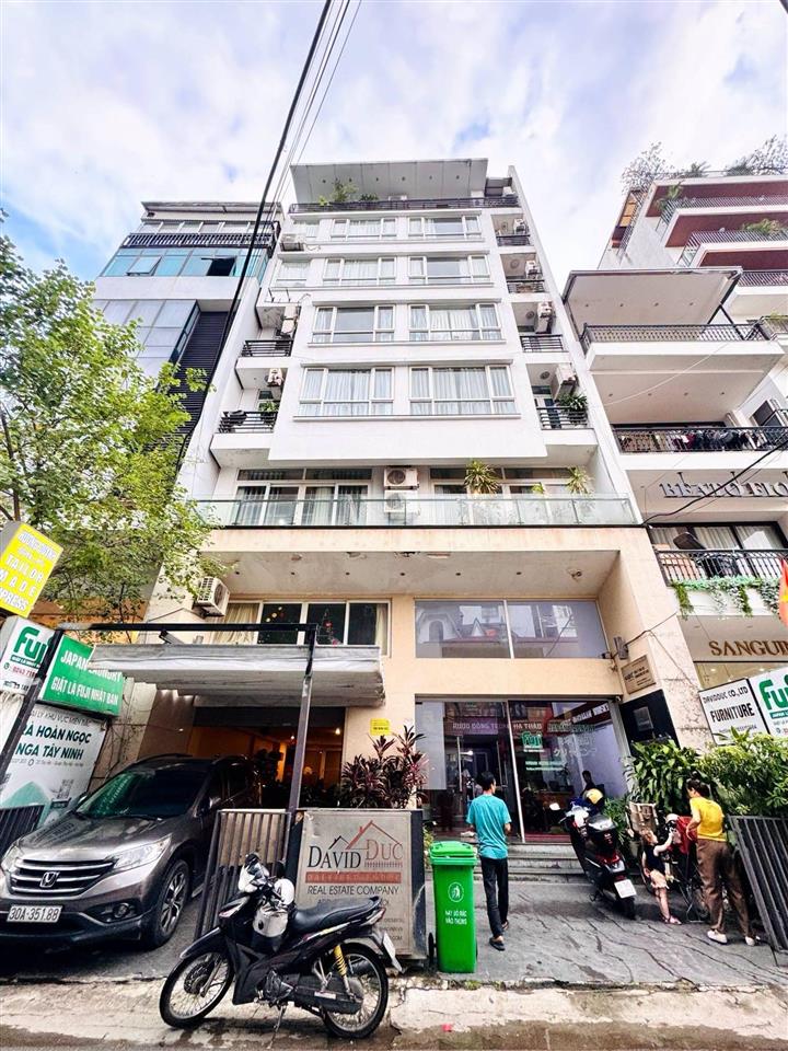 Bán nhà mặt phố quảng bátô ngọc vân, 128/145m2, 9t, mt 8.5m, view hồ tây!