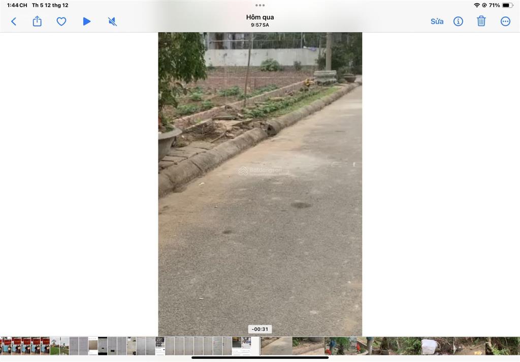 Bán đất tổ 8 phường an dương, 2 mặt tiền s 95m2 mặt tiền 5,9m đường trước đất 10m sđ chính chủ