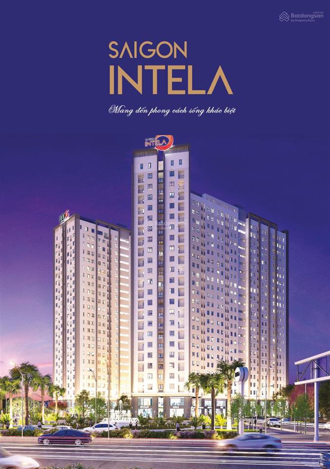 Căn hộ saigon intela  nhà ở thương mại  đang làm sổ  giá 2.200 tỷ ở bình chánh